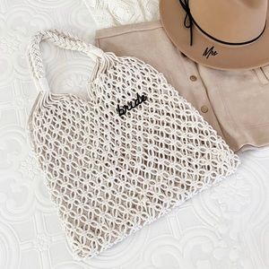 Bride Beach Boho Crochet Bag